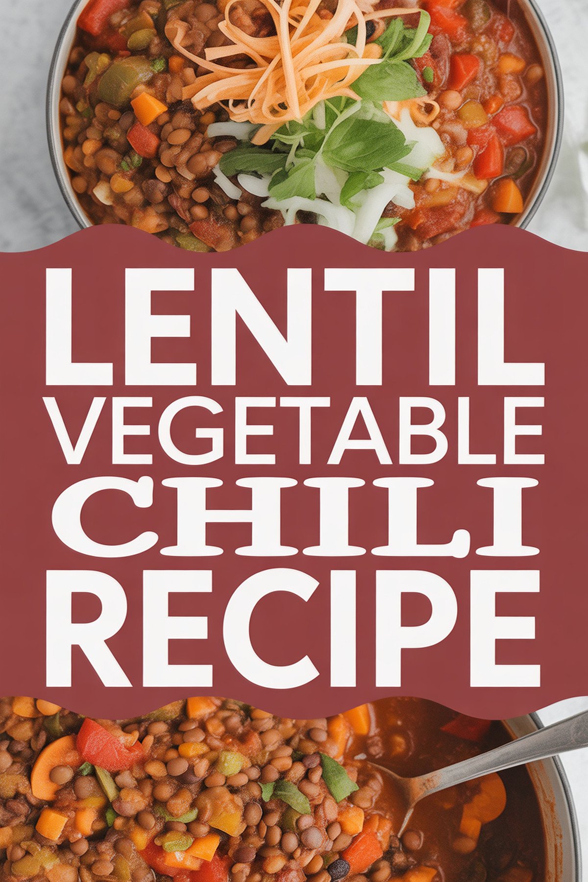 Lentil Vegetable Chili Recipe recipe idea in stylish layout