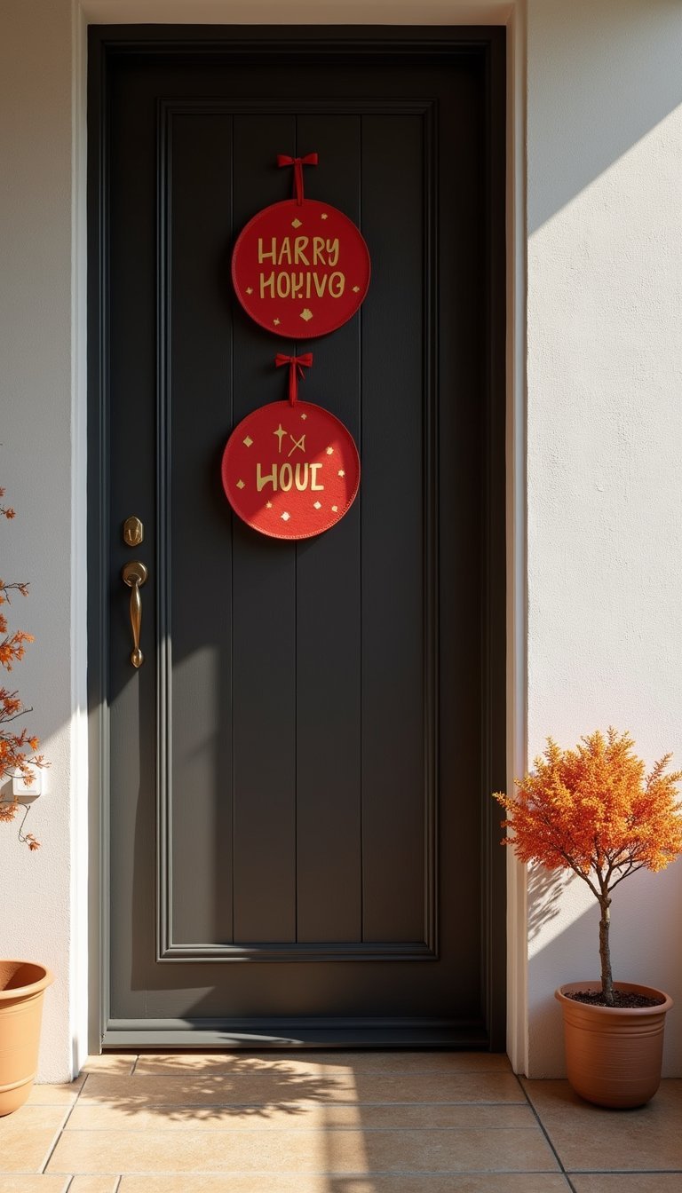 Handmade Couplets For Front Door Welcome