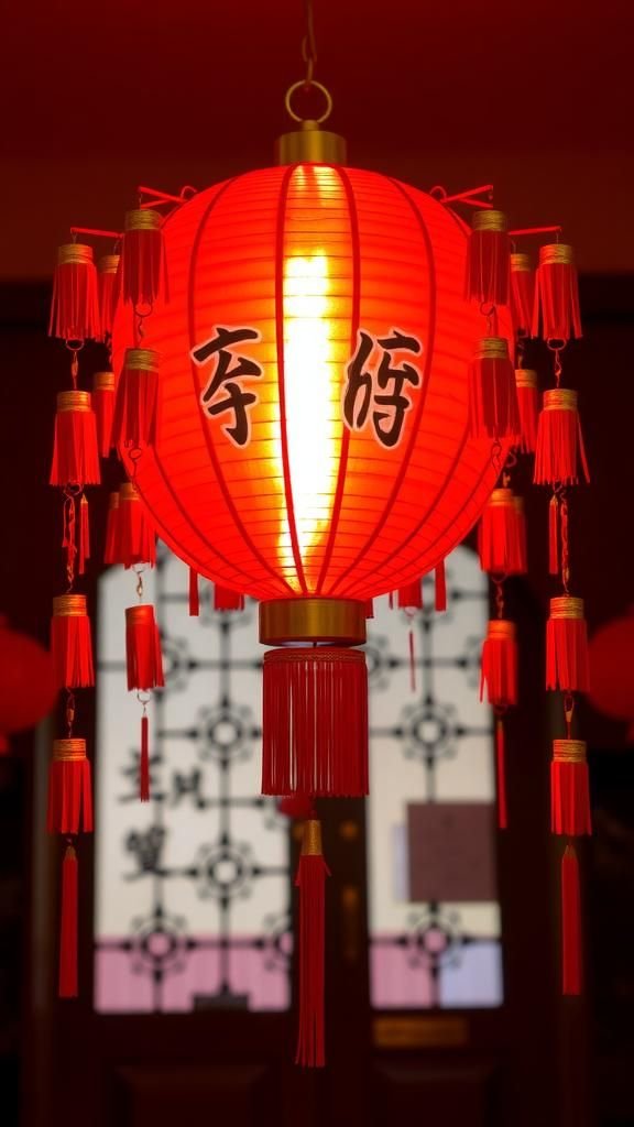 Firecracker Cluster Lantern Garland