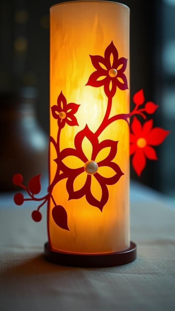 Plum Blossom Branch Cut-Shadow Lantern