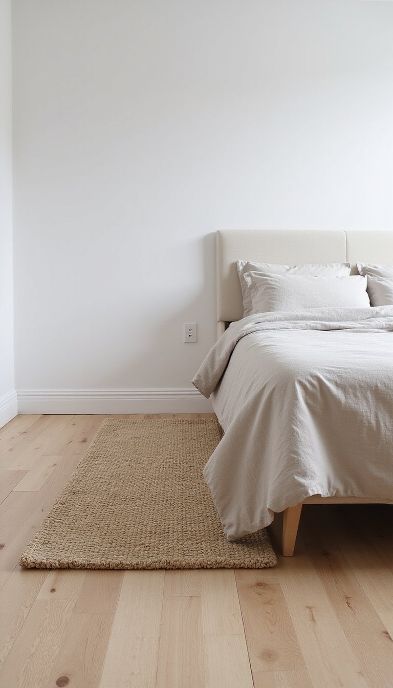 Textured Neutral Rug From Natural Fibers