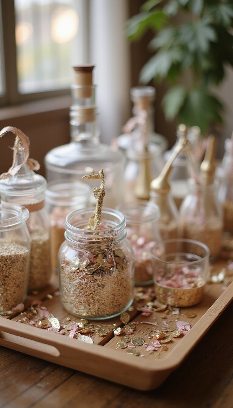 Assemble Countdown Noisemaker Jars For Guests