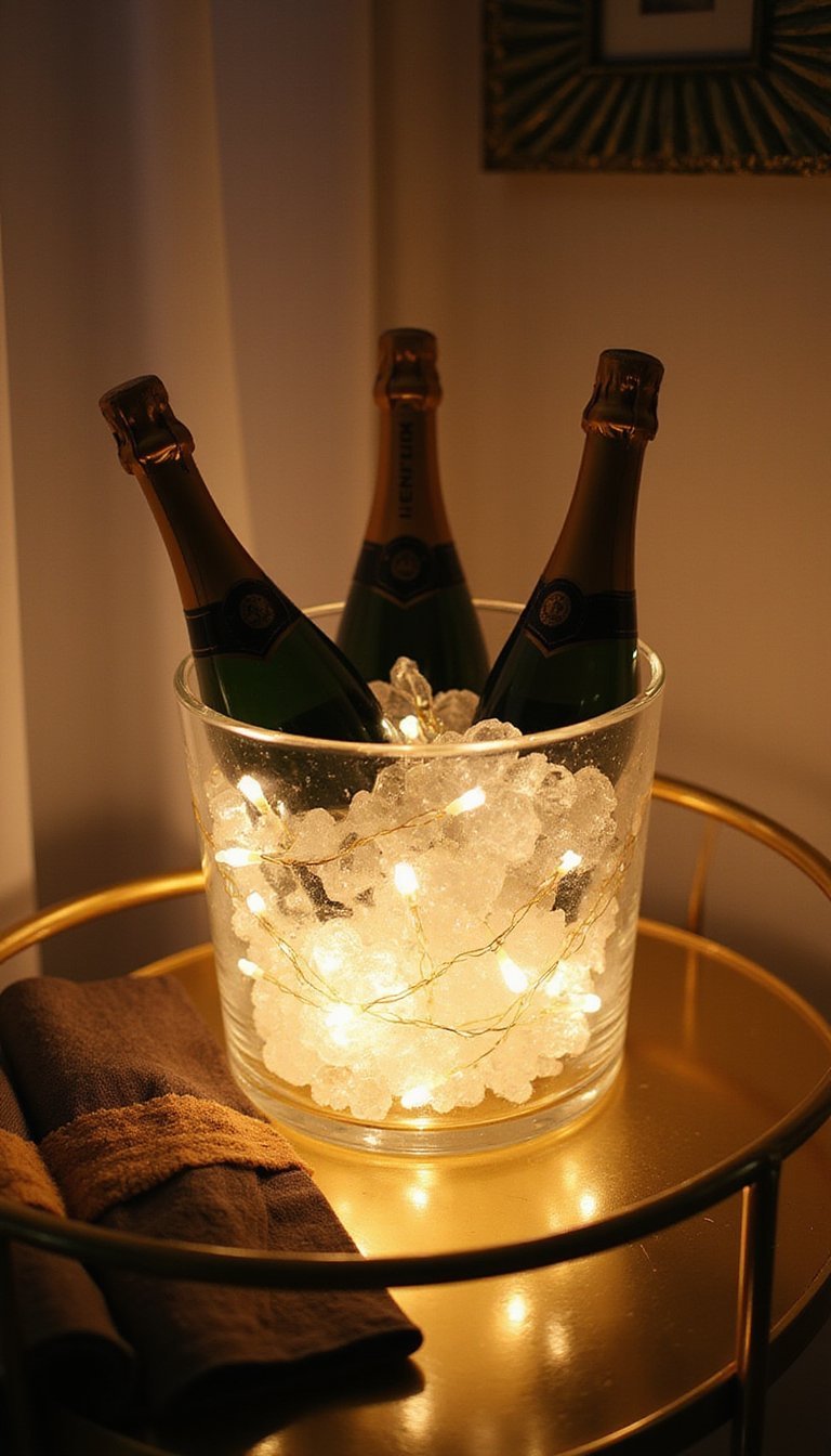 Build An LED Ice Bucket With Fairy Lights