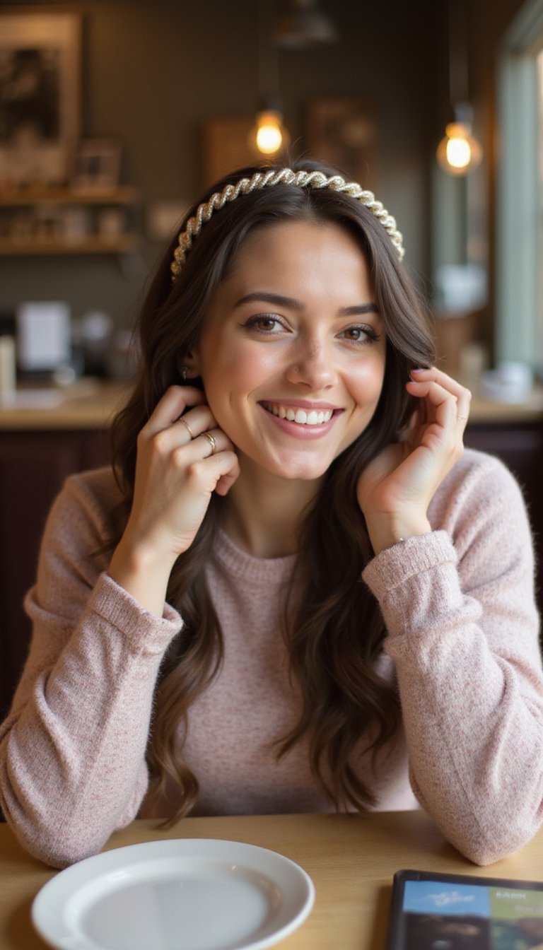 Heatless Halo Twist For Effortless Weekend Style