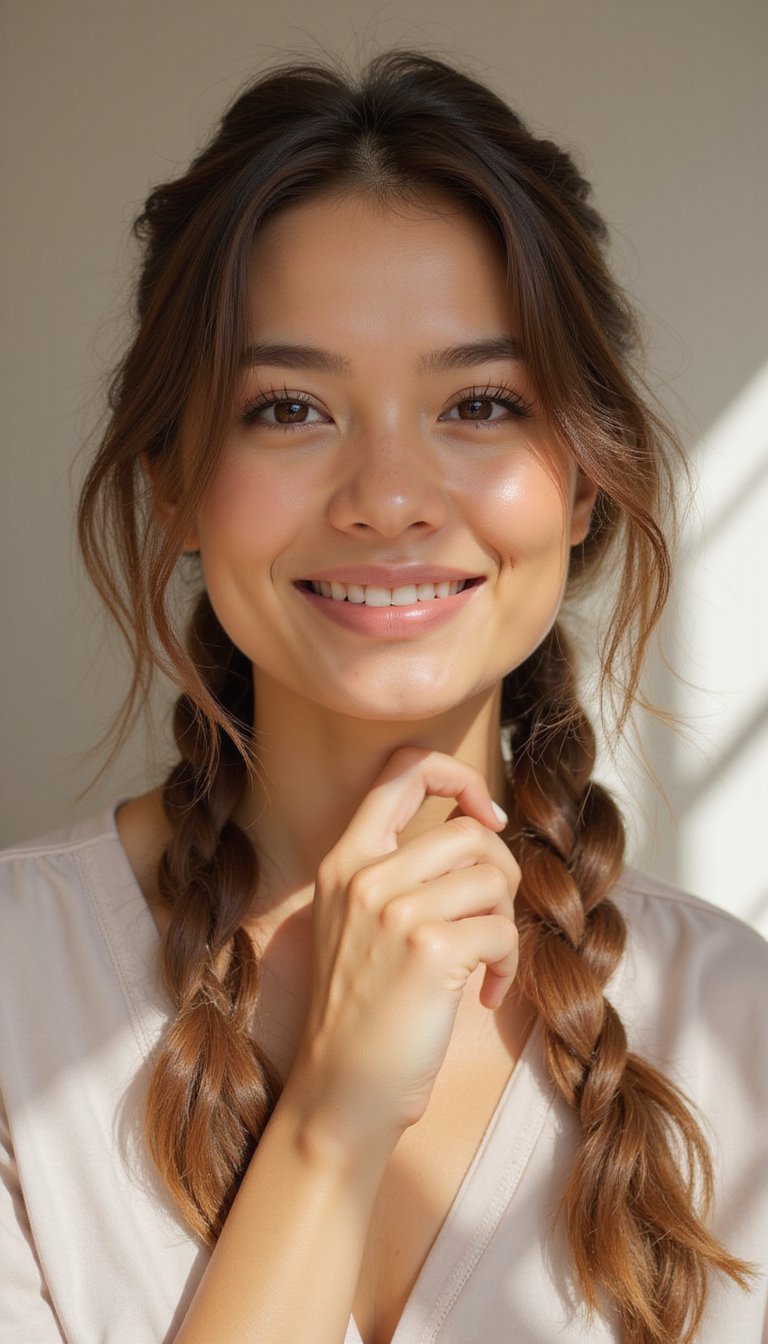 No Heat Rope Braids For Sleek Texture