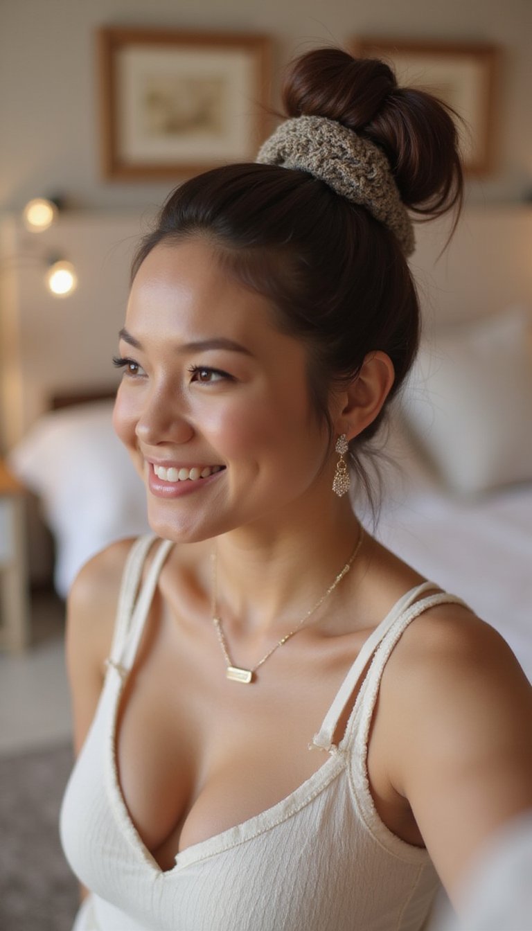 Sock Bun For Soft Voluminous Updos