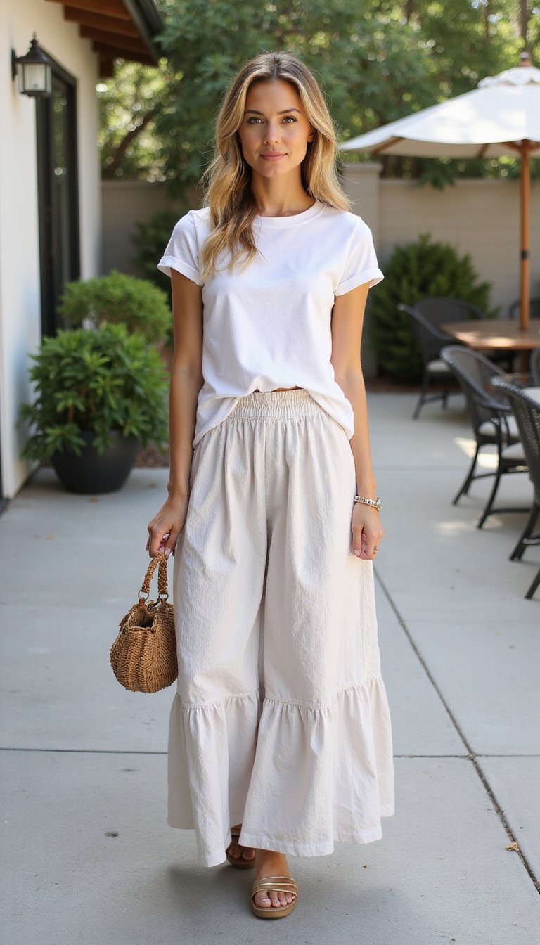 Tube Top Transformation With Strategic Tucks