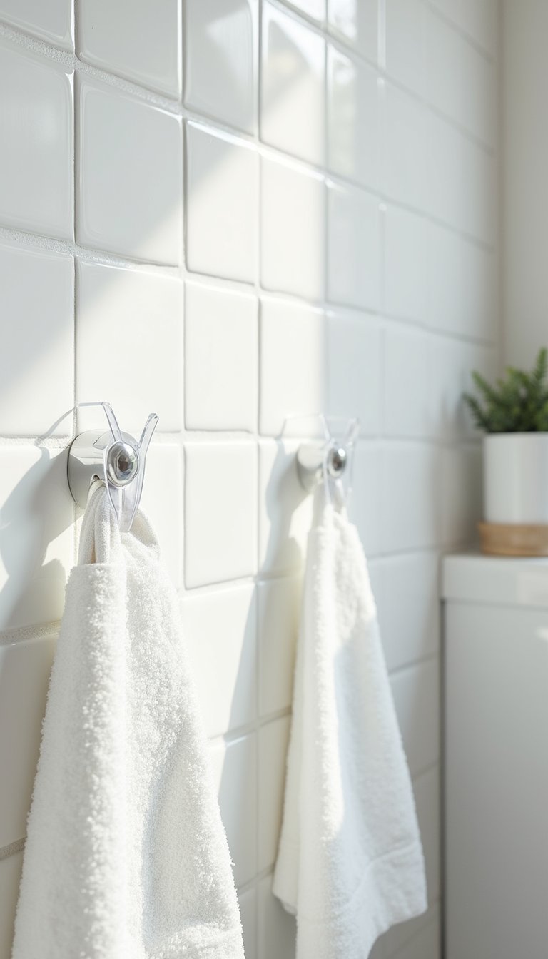 Ganchos Adhesivos Transparentes De Bajo Perfil