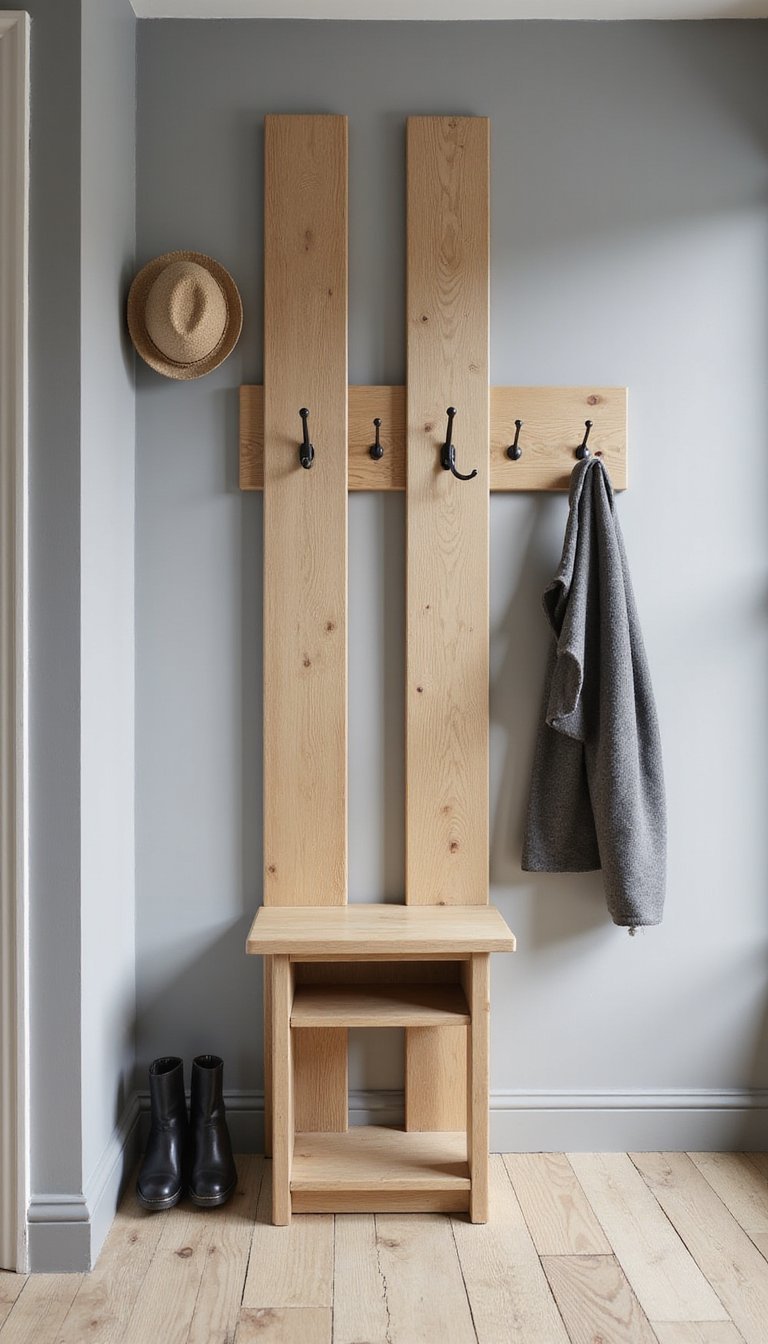 Perchero Modular Para Recibidores Pequeños