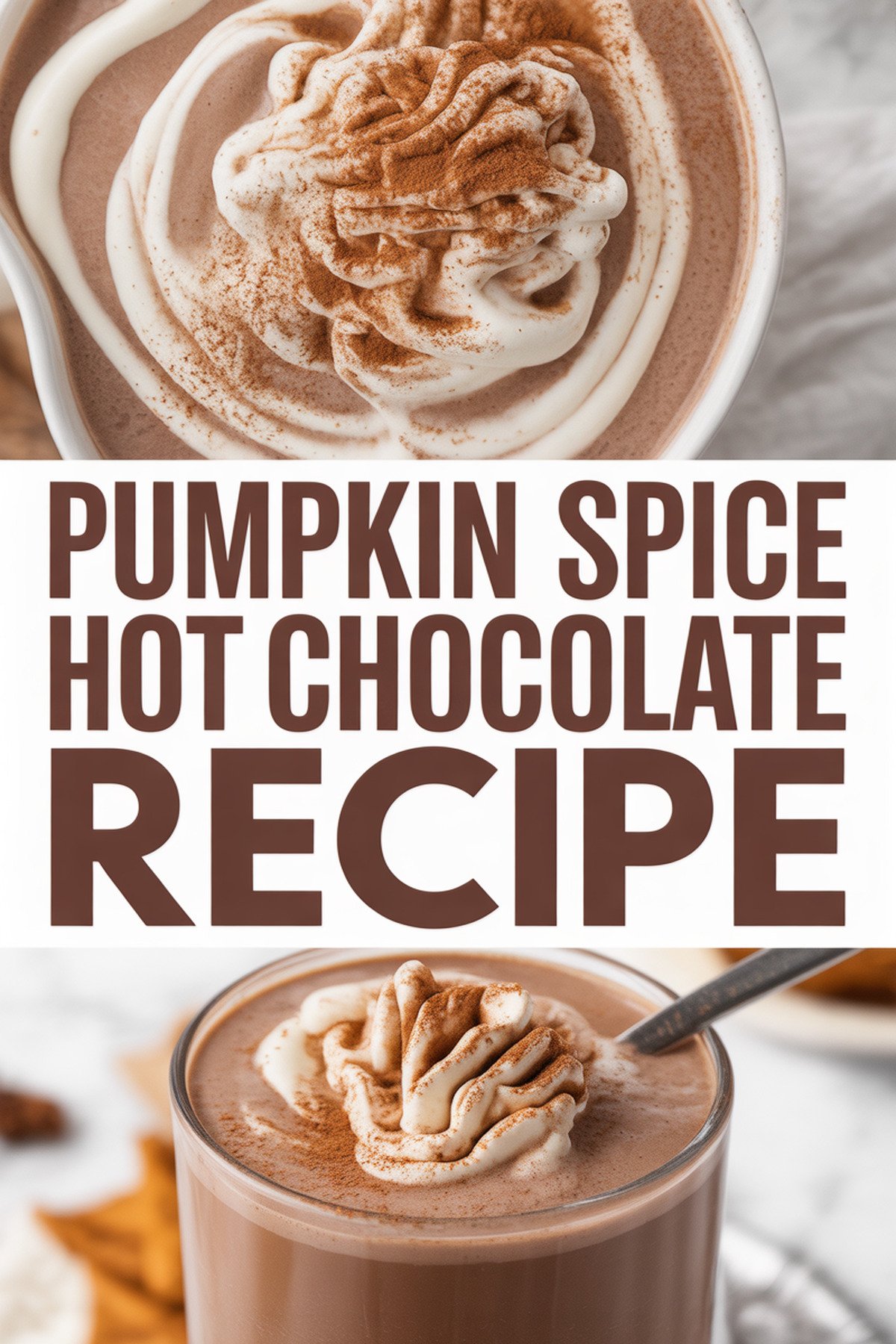 Pumpkin Spice Hot Chocolate Recipe recipe idea in stylish layout