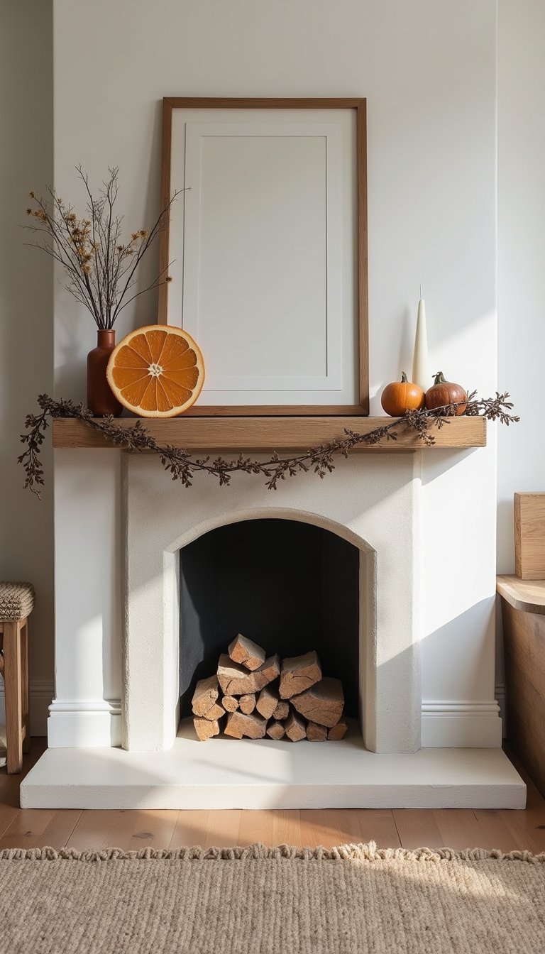 Dried Orange Slice And Cinnamon Garland For Warmth