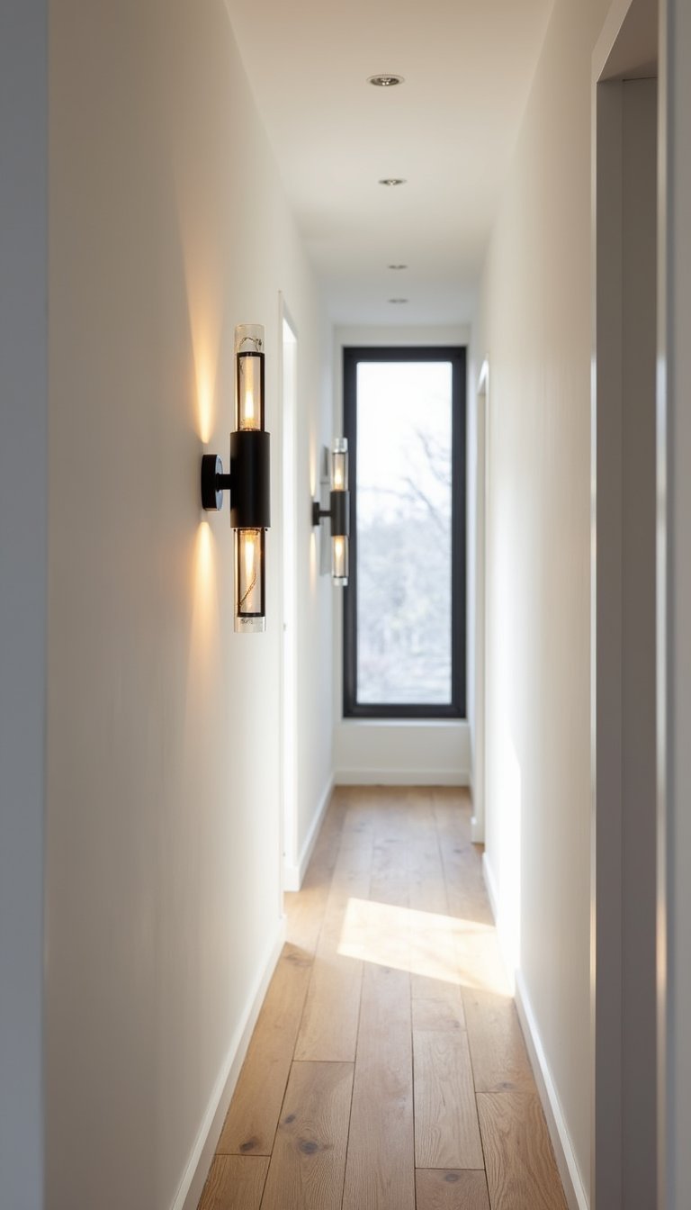 Apliques Delgados Para Pasillos Modernos y Elegantes