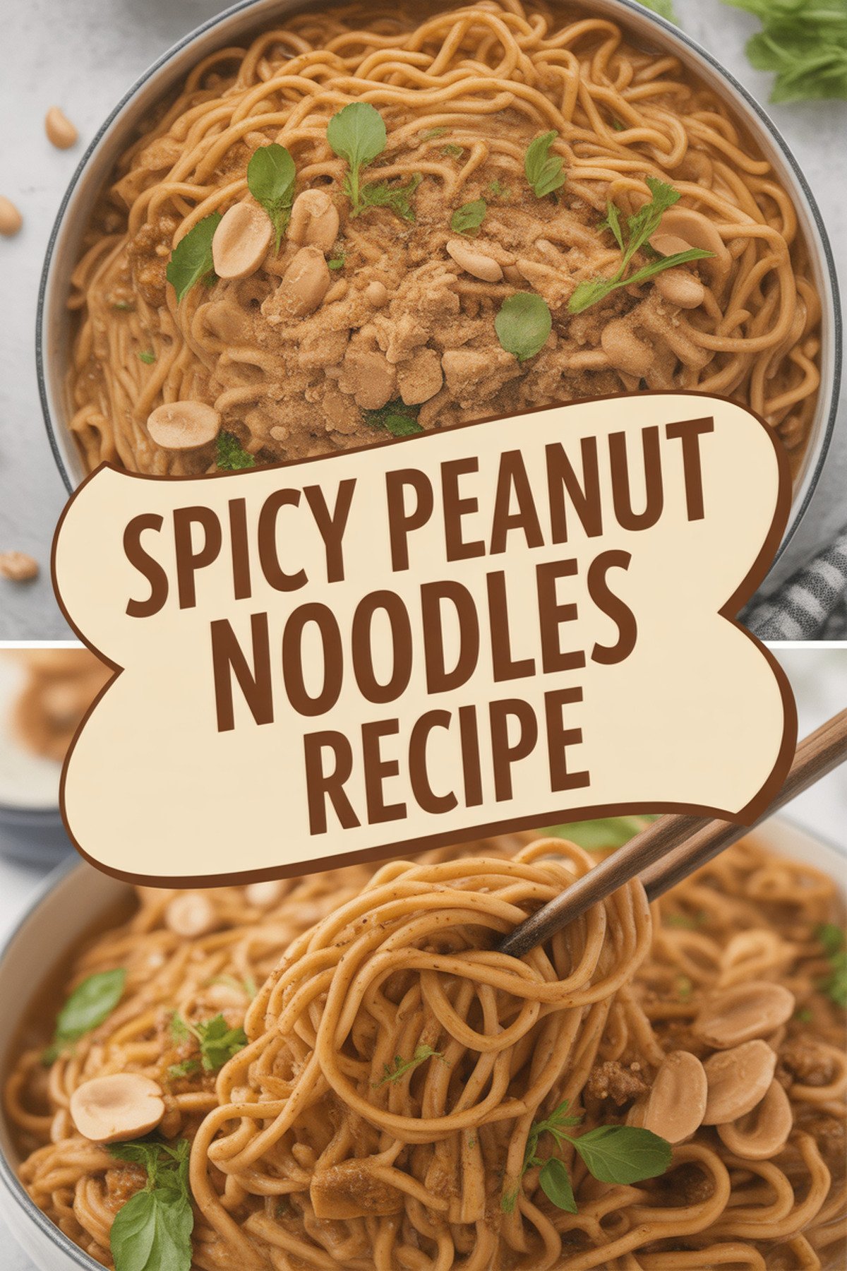 Spicy Peanut Noodles Recipe recipe idea in stylish layout