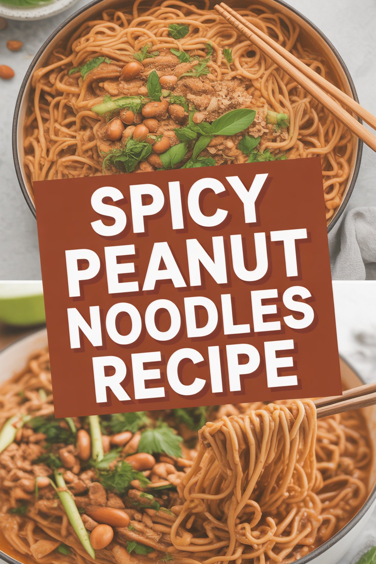 Spicy Peanut Noodles Recipe recipe idea in stylish layout