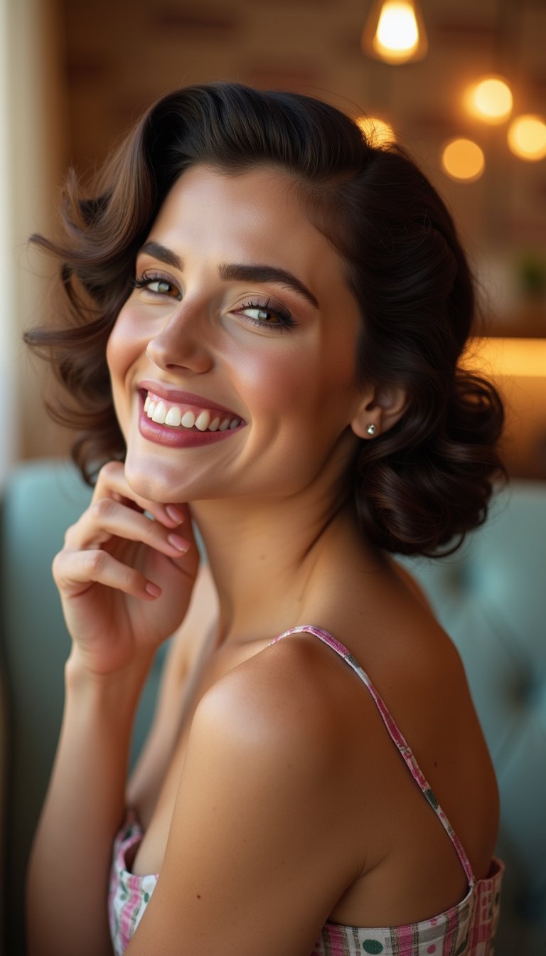 Retro Victory Rolls With A Modern Twist