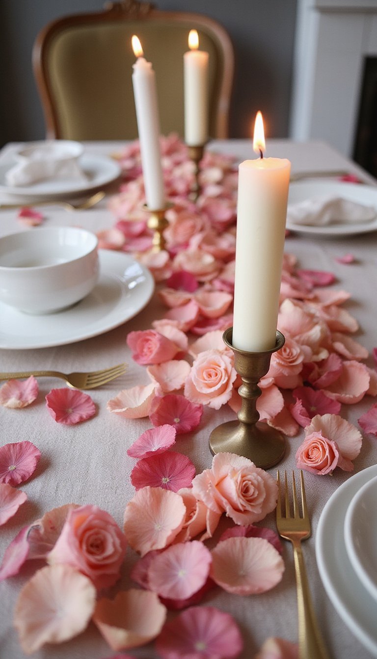 Rose Petal Table Scatter For Romance