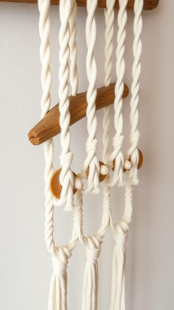 Driftwood and shell accents for seaside charm