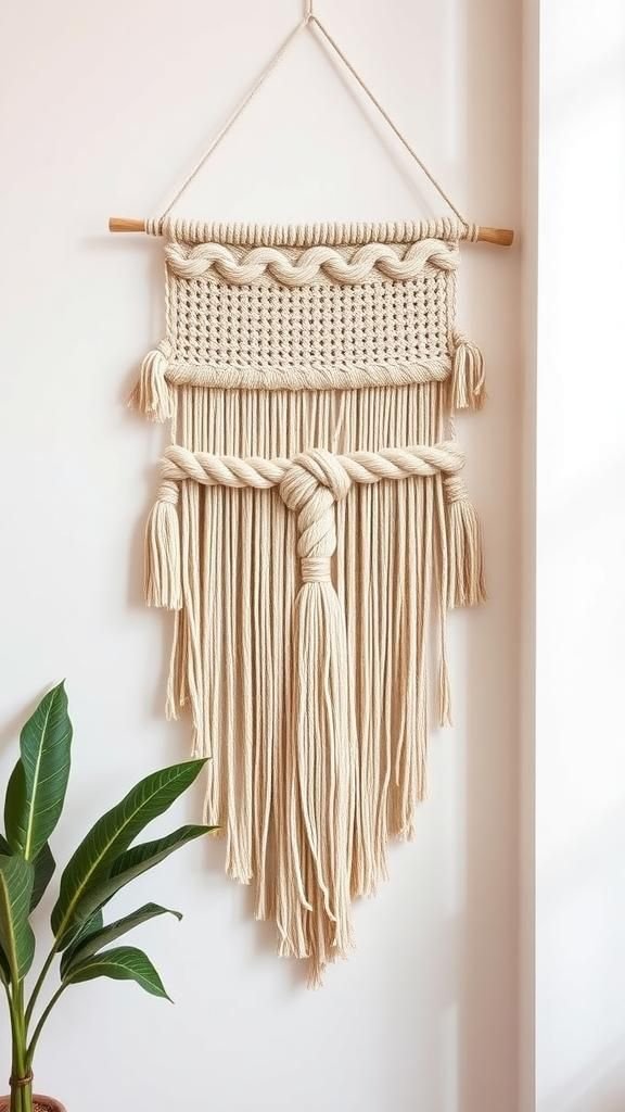 Monochrome layers with braided center band