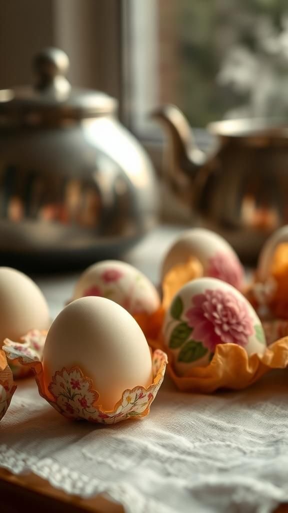 Silk-tie transfer for vivid patterned wraps