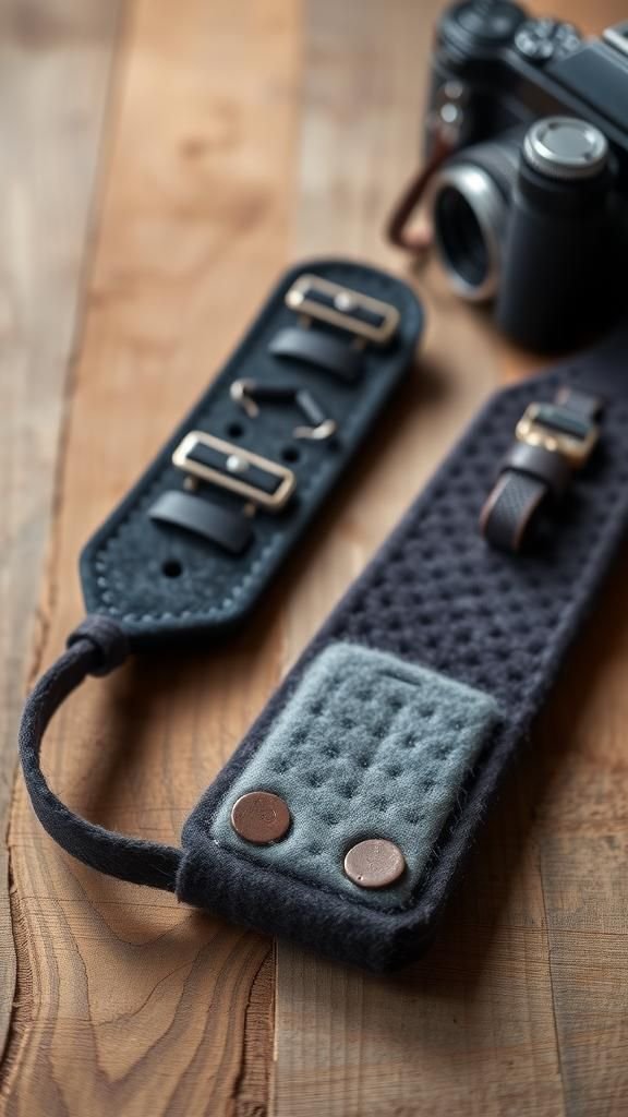 Felt Camera Strap Pads for Comfort