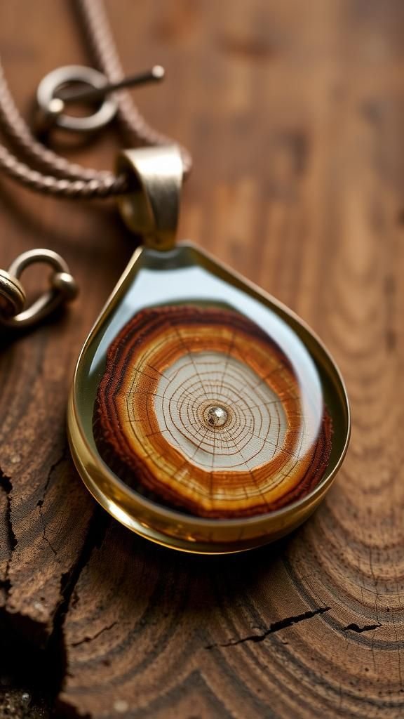 Resin and wood hybrids with natural warmth