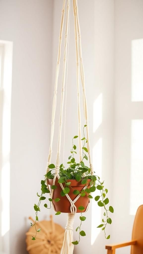 Asymmetrical cascading hanger for dynamic movement