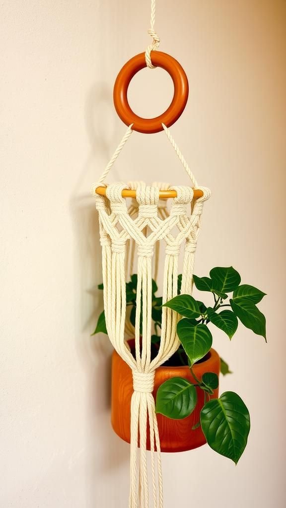 Wooden ring top with rustic charm and warmth