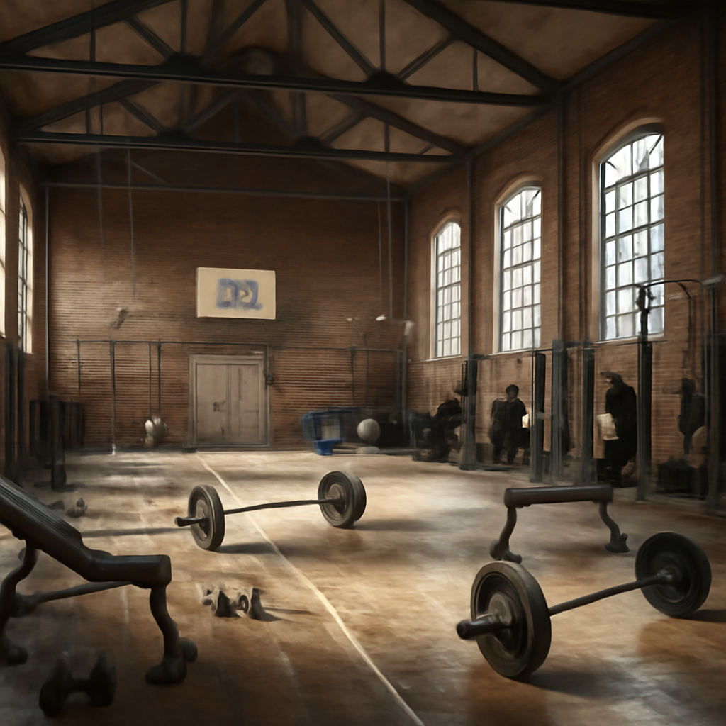 Gymnasium illustration