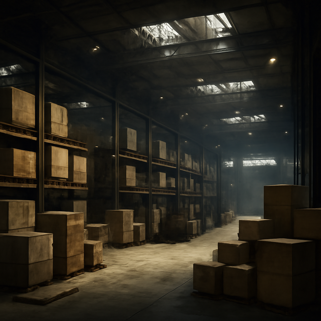 Warehouse illustration