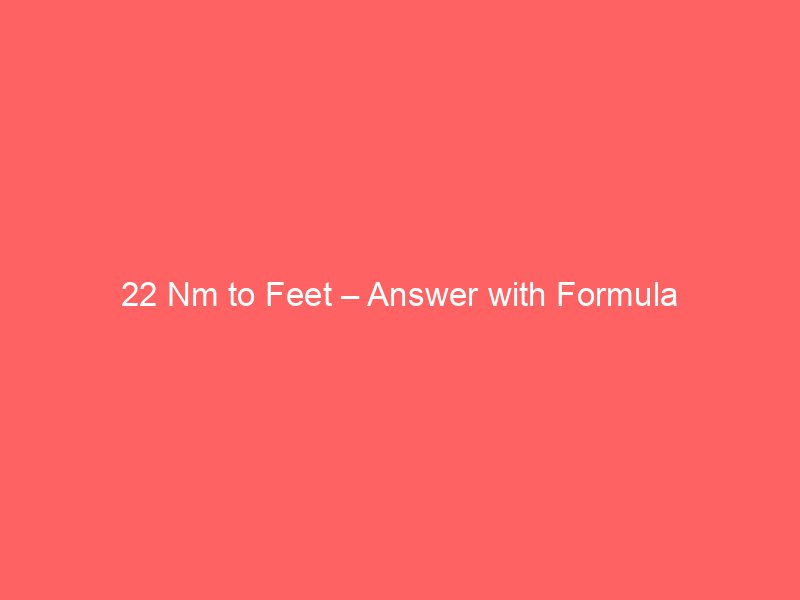 177 Cm to Feet – Answer with Formula