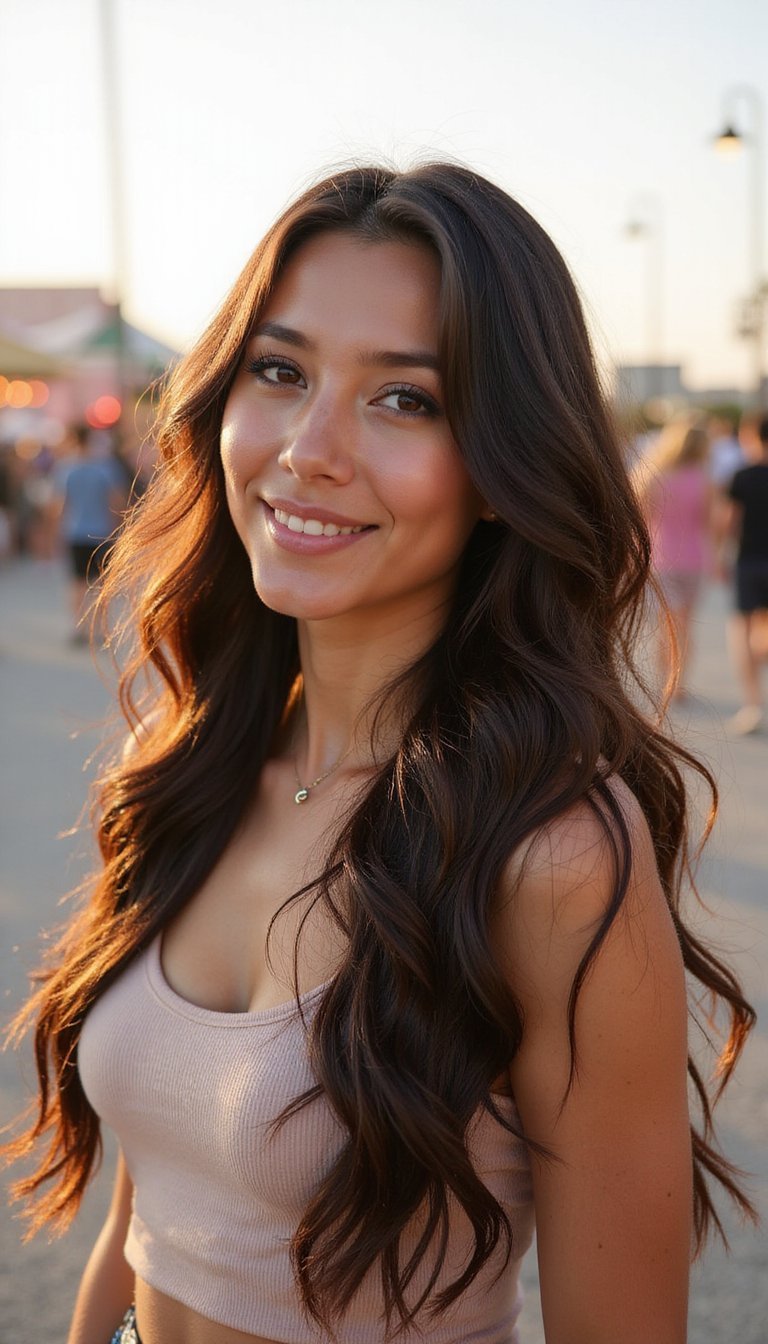 Long Layered Waves With Tiny Micro Twists Throughout