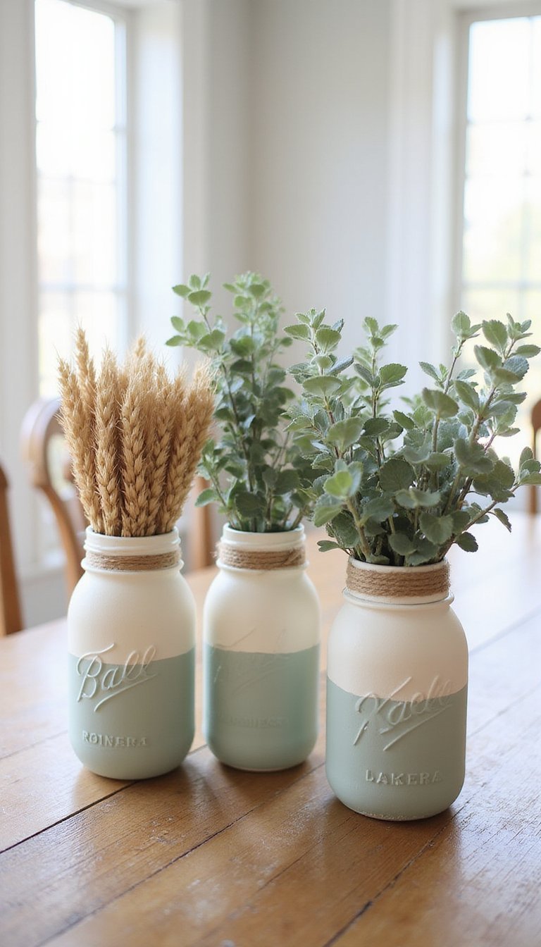 Rustic Mason Jar Flower Vases for Every Room