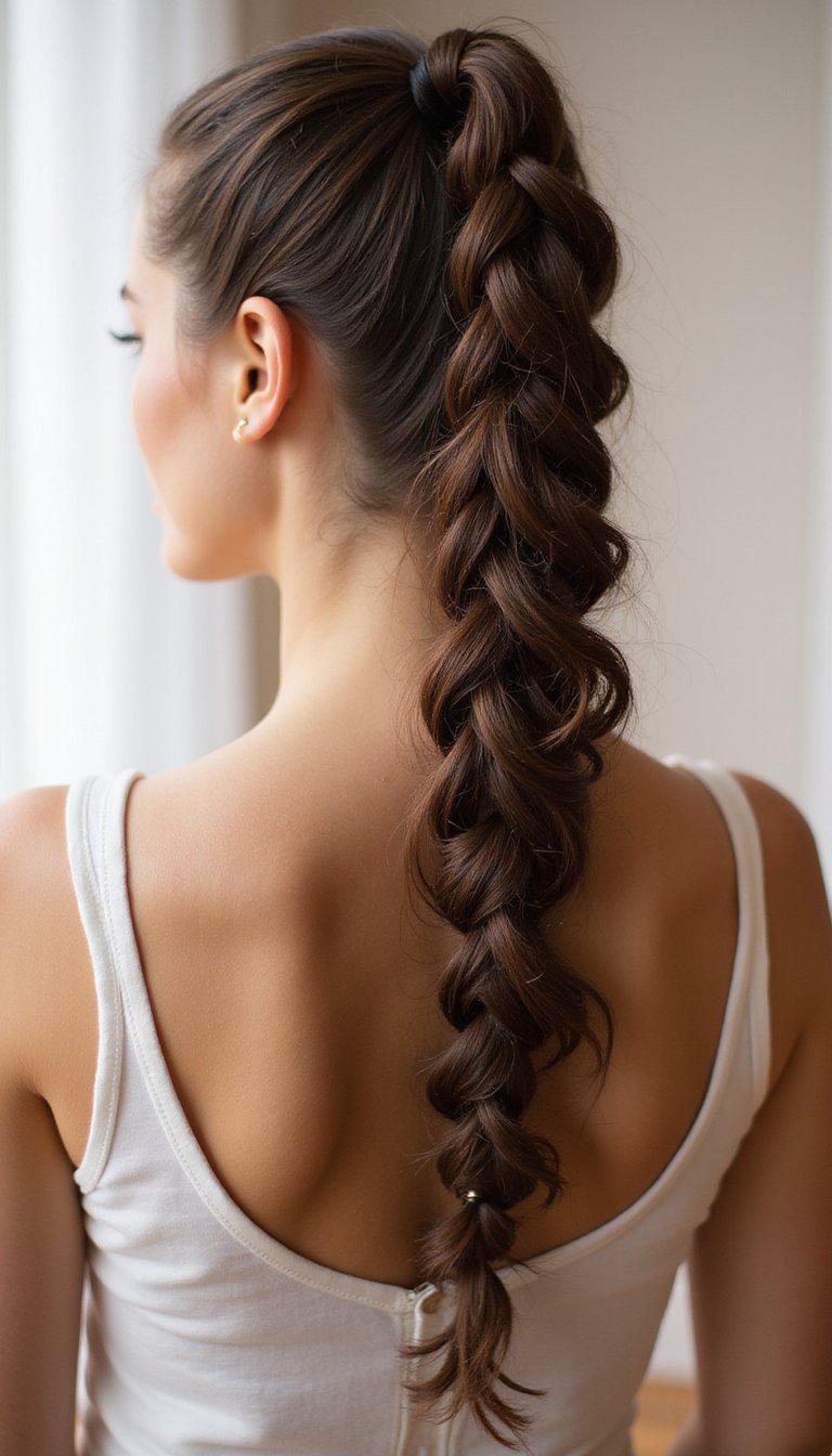Bubble Ponytail That Adds Playful Texture