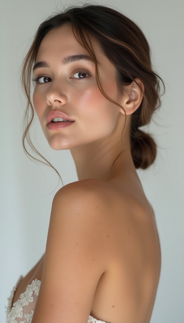 Sleek Low Bun With A Polished Finish