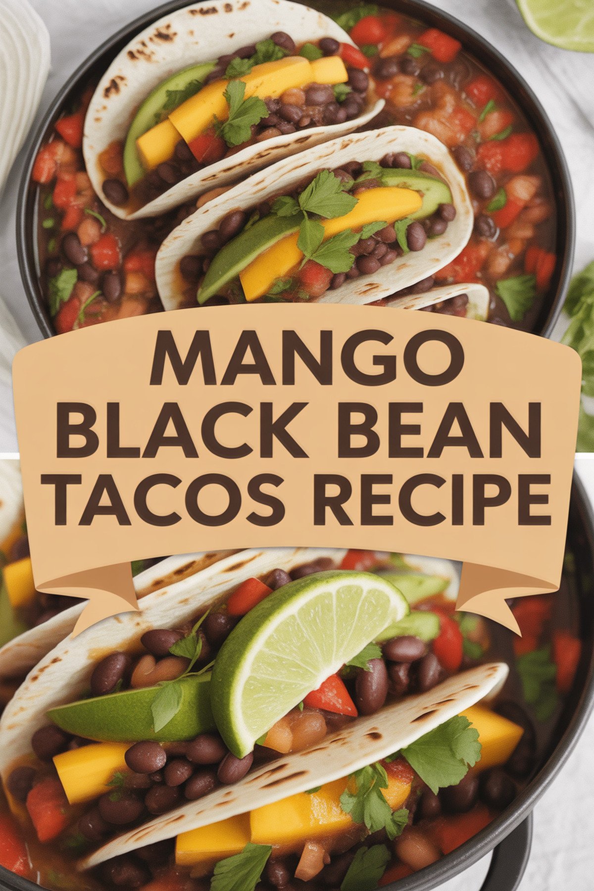 Mango Black Bean Tacos Recipe recipe idea in stylish layout