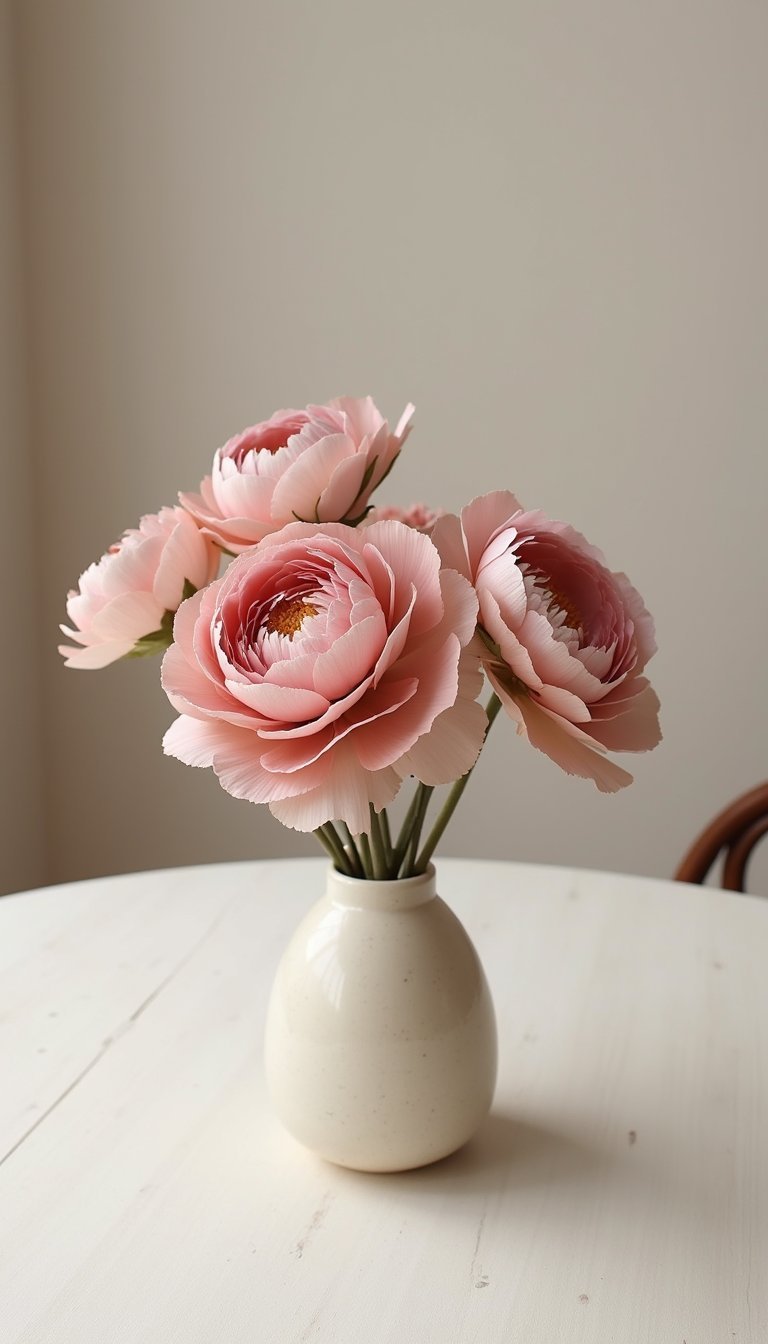 Paper Flower Centerpiece That Lasts for Years