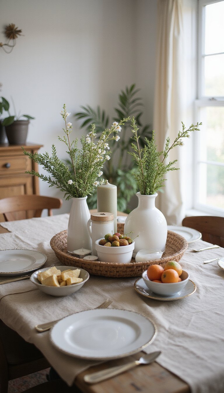 Tiered Tray Centerpiece with Petite Arrangements