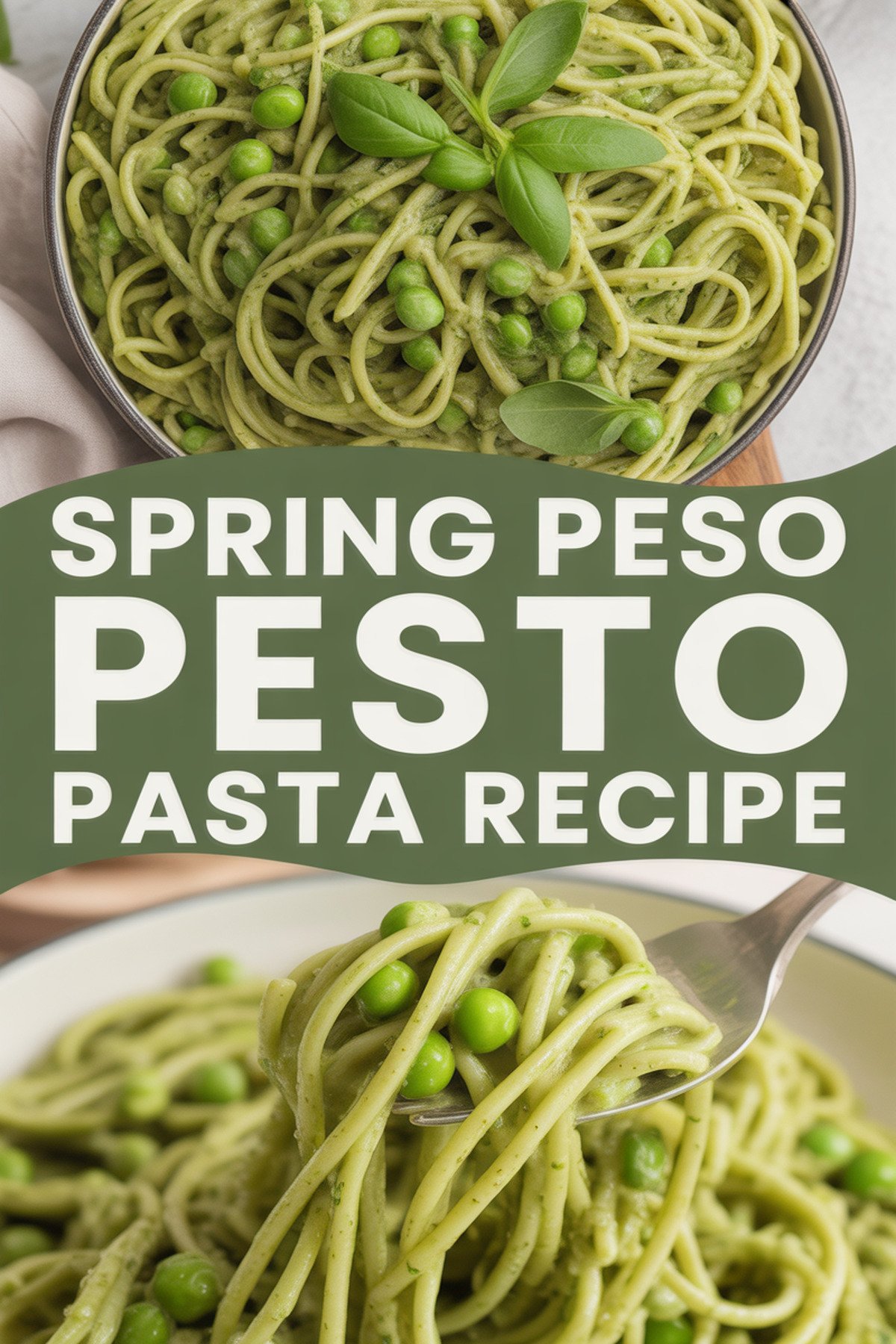 Spring Pea Pesto Pasta Recipe recipe idea in stylish layout