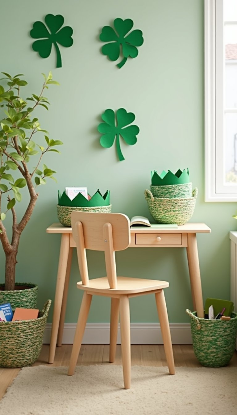 St. Patrick's Day Kids' Craft Corner: Felt Crowns
