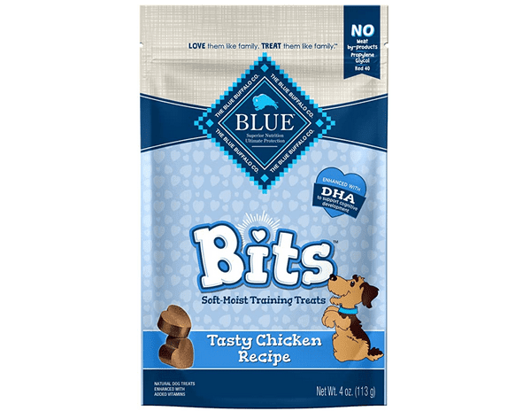 Blue Buffalo BLUE Bits Natural Soft Moist Training Dog Treats