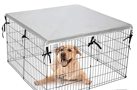 EXPAWLORER Double Side Dog Playpen Cover