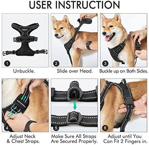 Rabbitgoo No Pull Dog Harness instructions