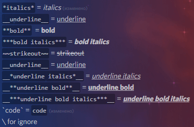 Text Formatting in Discord